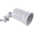 Product Image of Weatherproof Lampholder, 75-150W, Par 38 Lamps, White, 5606-1