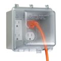 Product Image of 2-Gang Non-Metallic Extra-Duty Weatherproof While-in-use Electrical Cover, MM7440C