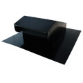 Product Image of RC6P Roof Cap, Black Painted Steel, 6" Duct