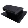Product Image of Painted Black Steel Roof Cap, 8" Duct