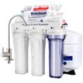Product Image of 6 Stage NSF Certified Under Sink Reverse Osmosis Drinking Water Filter System w/ Brushed Nickel Faucet