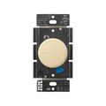 Product Image of Lutron Dalia LED+ Rotary Dimmer Switch, w/ Soft Glow Locator Light, No 150W LED, 1-Pole/3-Way, Ivory