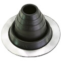 Product Image of Closed to 5" Round Universal Master Flash for Metal Roofs, Model #3 (Terra Cotta EPDM)