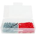 Product Image of #6 Red Conical Anchor Kit w/ Pan Head Combo Drive Screws