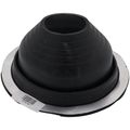 Product Image of 3-1/2" to 7-3/4" Round Universal Master Flash for Metal Roofs, Model #5 (Black EPDM)
