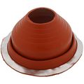 Product Image of 3-1/2" to 7-3/4" Round Universal Master Flash for Metal Roofs, Model #5 (Red High Temperature Silicone)
