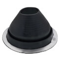 Product Image of 5" to 9" Round Universal Master Flash for Metal Roofs, Model #6 (Black EPDM)