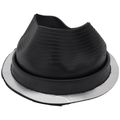 Product Image of 6" to 11" Round Universal Master Flash for Metal Roofs, Model #7 (Black EPDM)
