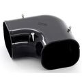 Product Image of 5.5" 90-Degree Slimduct Flat Elbow (Black)