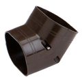 Product Image of 2.75" Slimduct 45° Vertical Elbow (Brown)