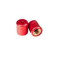 Product Image of 1/4" A2L Novent Locking Refrigerant Caps, Red (2 Pack)