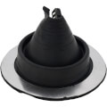 Product Image of 7/8" to 2-1/2" Round Universal Retrofit Master Flash for Metal Roofs, Model #1 (Gray EPDM)