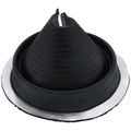 Product Image of 2" to 6-1/2" Round Universal Retrofit Master Flash for Metal Roofs, Model #2 (Black EPDM)