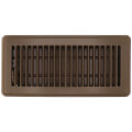 Product Image of 4" x 10" (Wall Opening Size) Floor Diffuser (Brown)