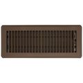 Product Image of 4" x 12" (Wall Opening Size) Floor Diffuser (Brown)