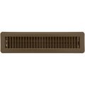Product Image of 2" x 14" (Wall Opening Size) Floor Diffuser (Brown)