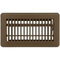 Product Image of 4" x 8" (Wall Opening Size) Floor Diffuser (Brown)