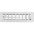 Product Image of 2" x 10" (Wall Opening Size) Floor Diffuser (White)