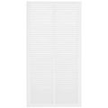 Product Image of 30" x 6" (Wall Opening Size) Sidewall/Ceiling Register w/ 1/3" Fin Spacing (White)
