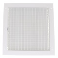 Product Image of 12" x 12" (Wall Opening Size) Sidewall/Ceiling Register, Adjustable (White)