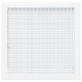 Product Image of 14" x 14" (Wall Opening Size) Aluminum Sidewall/Ceiling Register (White)