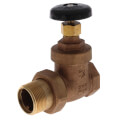 Product Image of 1-1/4" (FIP x Male Union) Steam Radiator Gate Valve