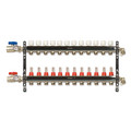 Product Image of 12-Loop Stainless Steel Radiant Heat Manifold