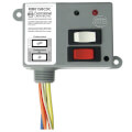 Product Image of Enclosed Dry Contact Input Relay - 20 Amp SPDT & Override, Class 2 (120 VAC)