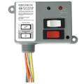 Product Image of Enclosed Dry Contact Input Relay - 20 Amp SPDT & Override, Class 2  (208-277 VAC)