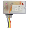 Product Image of Current Switch and Relay Combination, 20 Amp SPST-N/O, Fixed, 24 Vac/dc Coil, NEMA 4X Clear Housing