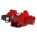 Product Image of RJS-100-PREM 1 HP, 23 GPM, 115/230V, Premium Cast Iron Shallow Well Jet Pump (Red)