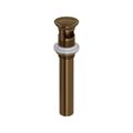Product Image of Push Drain With Overflow (French Brass)