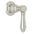 Product Image of Trim for Volume Control & 4-Port Dedicated Diverter, Metal Lever Handle (Polished Nickel)