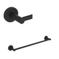 Product Image of Lombardia 24" Towel Bar (Matte Black)