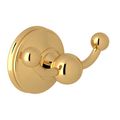 Product Image of Perrin and Rowe Georgian Era Double Robe Hook (English Gold)
