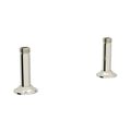 Product Image of Perrin and Rowe Georgian Era Bridge Faucet Straight Deck Unions (Polished Nickel)