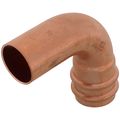 Product Image of 1-3/8" OD ACR FTG x Copper Press 90-Degree Street Elbow
