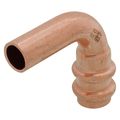 Product Image of 5/8" OD ACR FTG x Copper Press 90-Degree Street Elbow