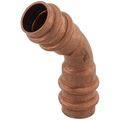 Product Image of 3/4" OD ACR Copper Press Long Radius 45-Degree Street Elbow