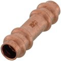 Product Image of 3/8" OD ACR Copper Press Coupling, Staked Stop