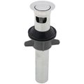 Product Image of Metal Push-Pop w/ Overflow (Chrome), RP101630PC