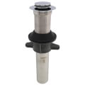 Product Image of Chrome Metal Drain Assembly for Lavatory Sink - Push Pop-Up Less Overflow, RP101632PC