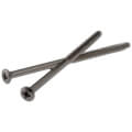 Product Image of Matte Black Extra Long Screws for Escutcheon Trim (Pack of 2), RP12630BL