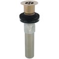 Product Image of Victorian Grid Strainer, Less Overflow, Bathroom (Champagne Bronze), RP47648CZ