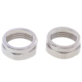 Product Image of Chrome Replacement Bonnet Nuts For Two Handle Faucet (Pack of 2), RP6060