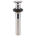 Product Image of Grid Strainer w/ Overflow - Vessel Bathroom (Matte Black), RP6346BL
