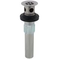 Product Image of Grid Strainer w/ Overflow - Vessel Bathroom (Stainless), RP6346SS