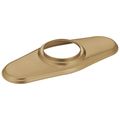 Product Image of Cassidy Escutcheon w/ Gasket - 4" - 1 Hole Bathroom & Bar (Champagne Bronze), RP72711CZ