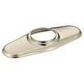 Product Image of Cassidy Escutcheon w/ Gasket - 4" - 1 Hole Bathroom & Bar (Polished Nickel)