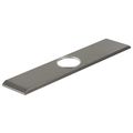 Product Image of Pivotal 8 Inch Escutcheon, Gasket Studs and Mounting Hardware (Black Stainless), RP92233KS